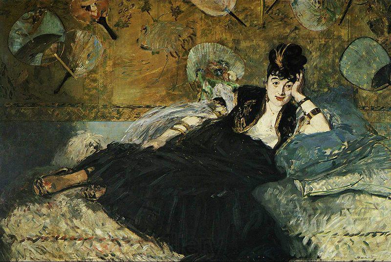 Edouard Manet Nina de Callais Norge oil painting art